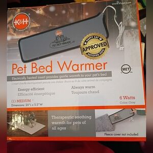 Pet bed warmer k&h medium size 6 watts